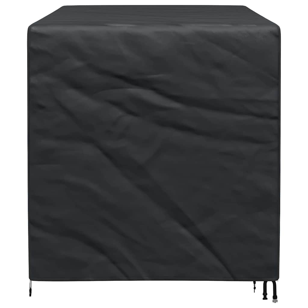 Outdoor Swing Cover Black 220 x 150 x 150 cm 210D Oxford Fbric