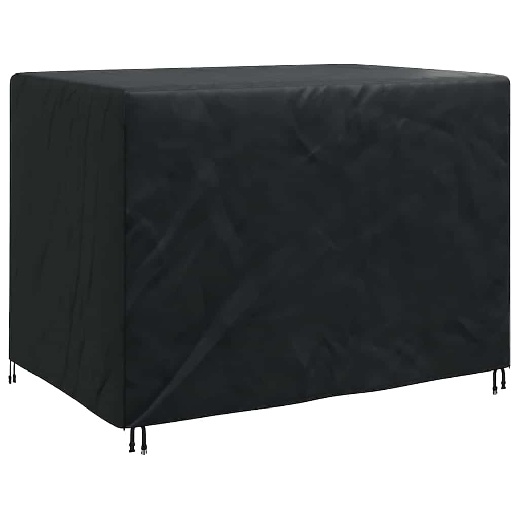 Outdoor Swing Cover Black 220 x 150 x 150 cm 420D Oxford Fbric