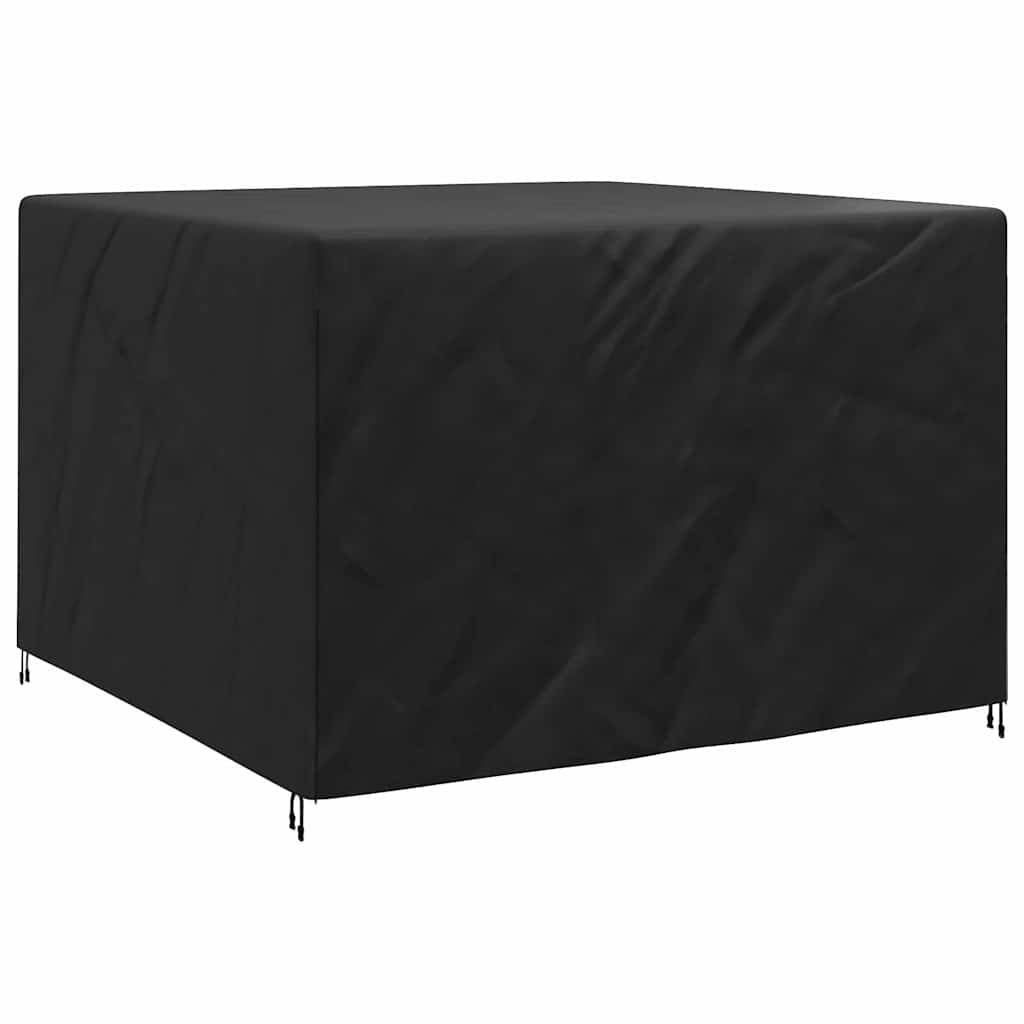 Outdoor Swing Cover Black 250 x 250 x 160 cm 210D Oxford Fbric