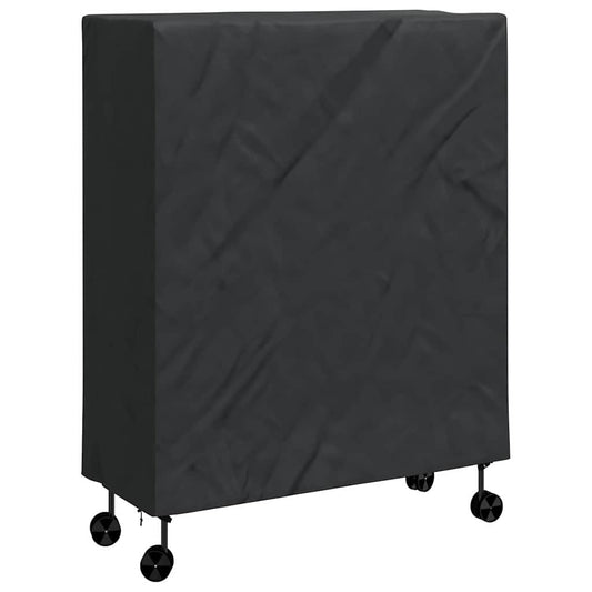 Pingpong Table Cover 165 x 70 x 185 cm Fabric Irregular Black