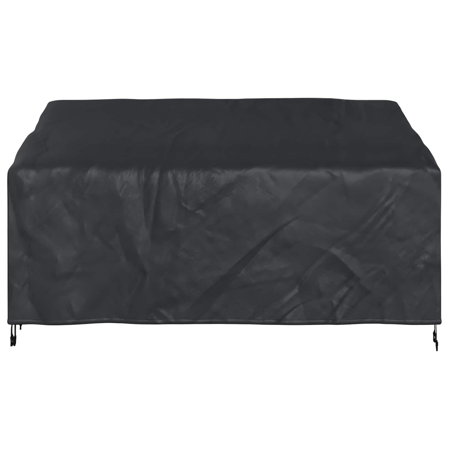 Garden Bench Cover Black 185 x 85 x 65 / 94 cm 210D Oxford Fbric