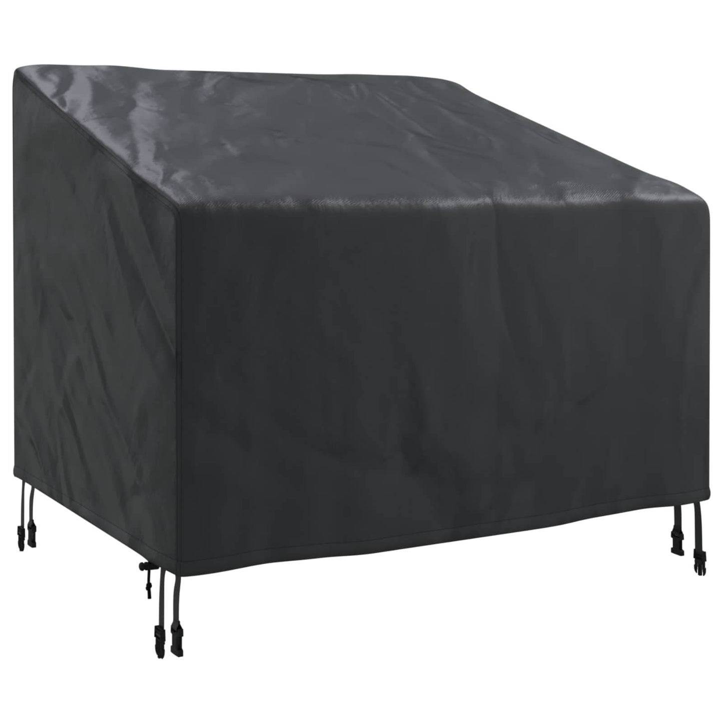 Garden Chair Cover Black 96 x 79 x 74 cm 600D Oxford Fbric
