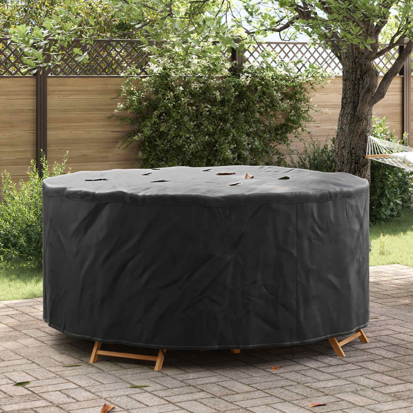 Furniture Cover Black 200 x 200 x 85 cm 210D Oxford Fbric