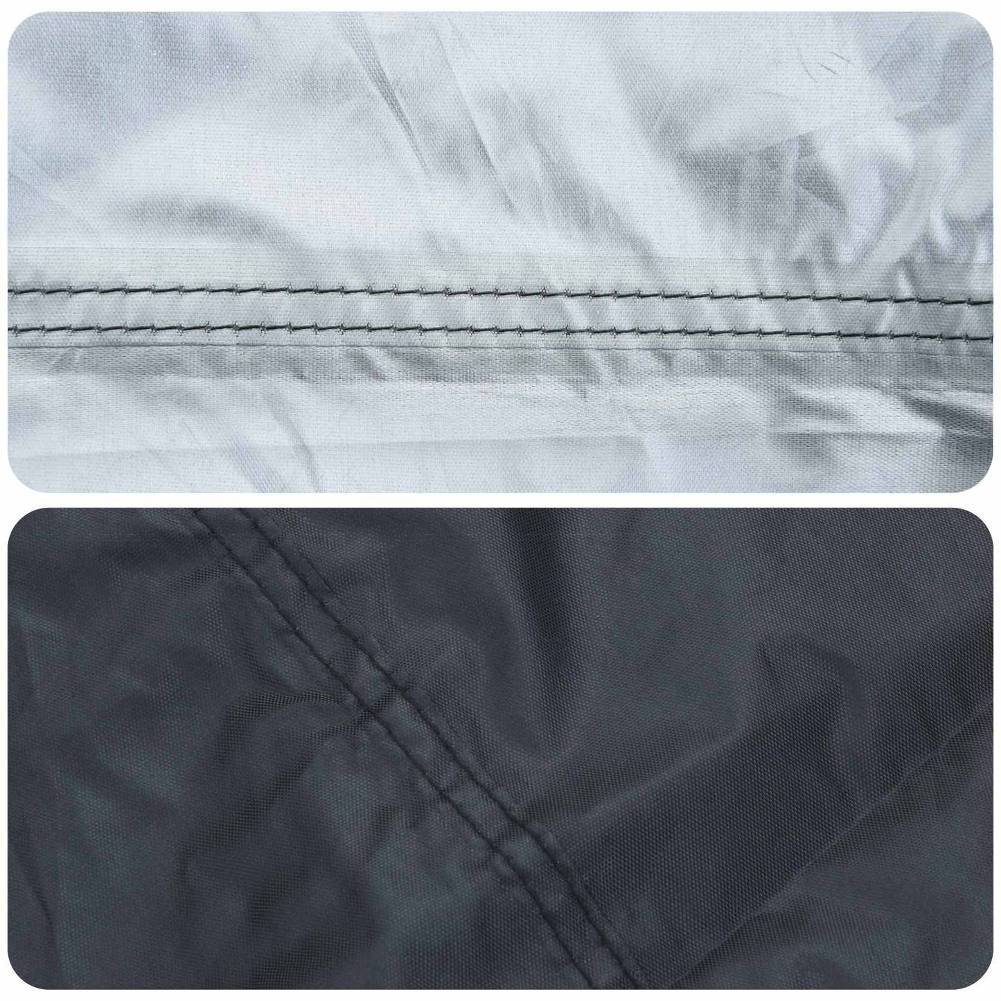 Furniture Cover Black 244 x 244 x 85 cm 210D Oxford Fabric