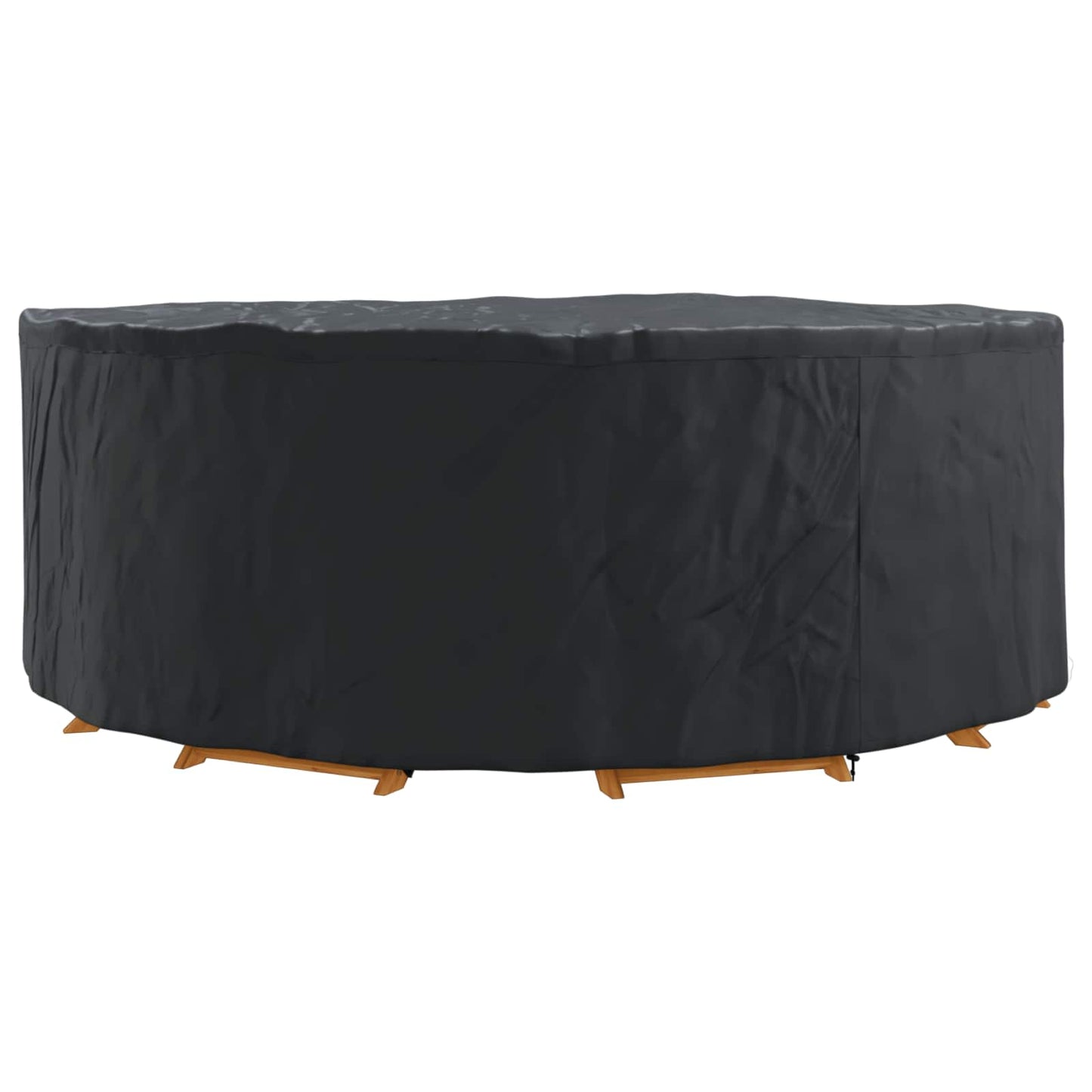 Furniture Cover Black 244 x 244 x 85 cm 420D Oxford Fabric