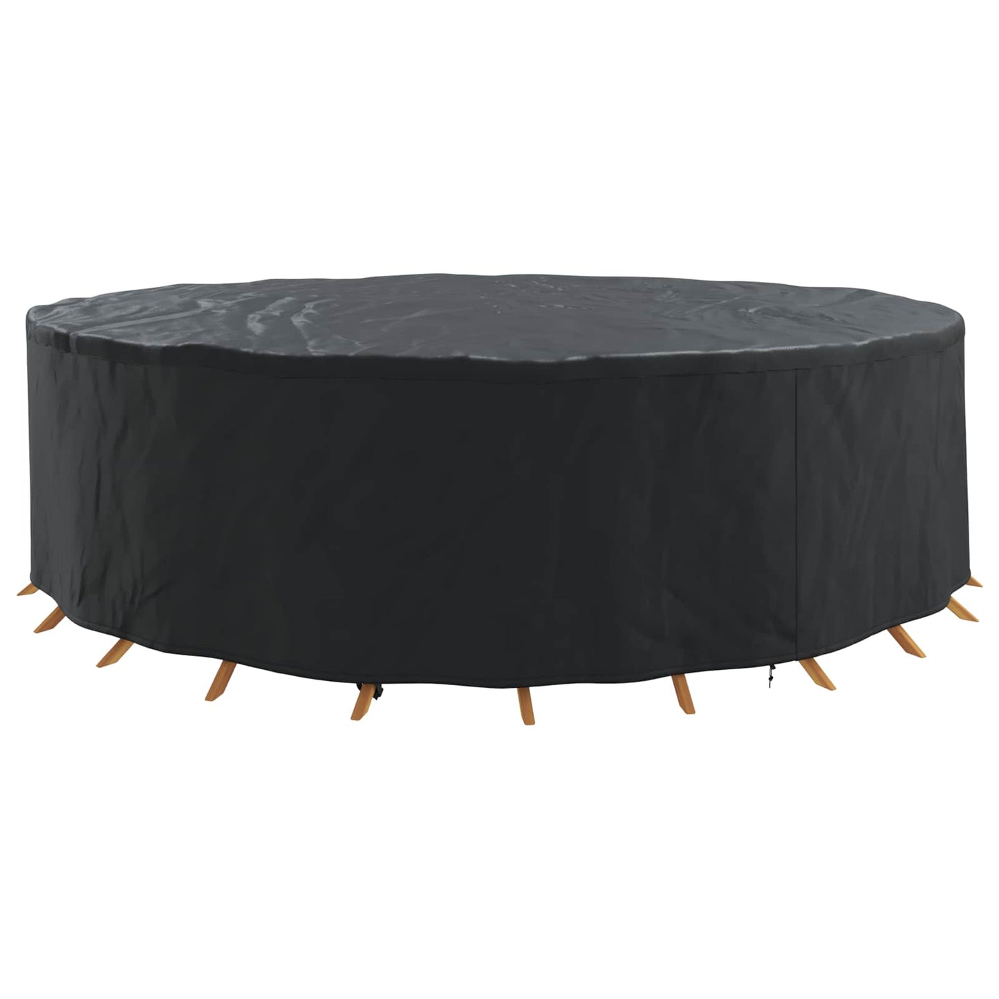 Furniture Cover Black 320 x 320 x 85 cm 600D Oxford Fbric