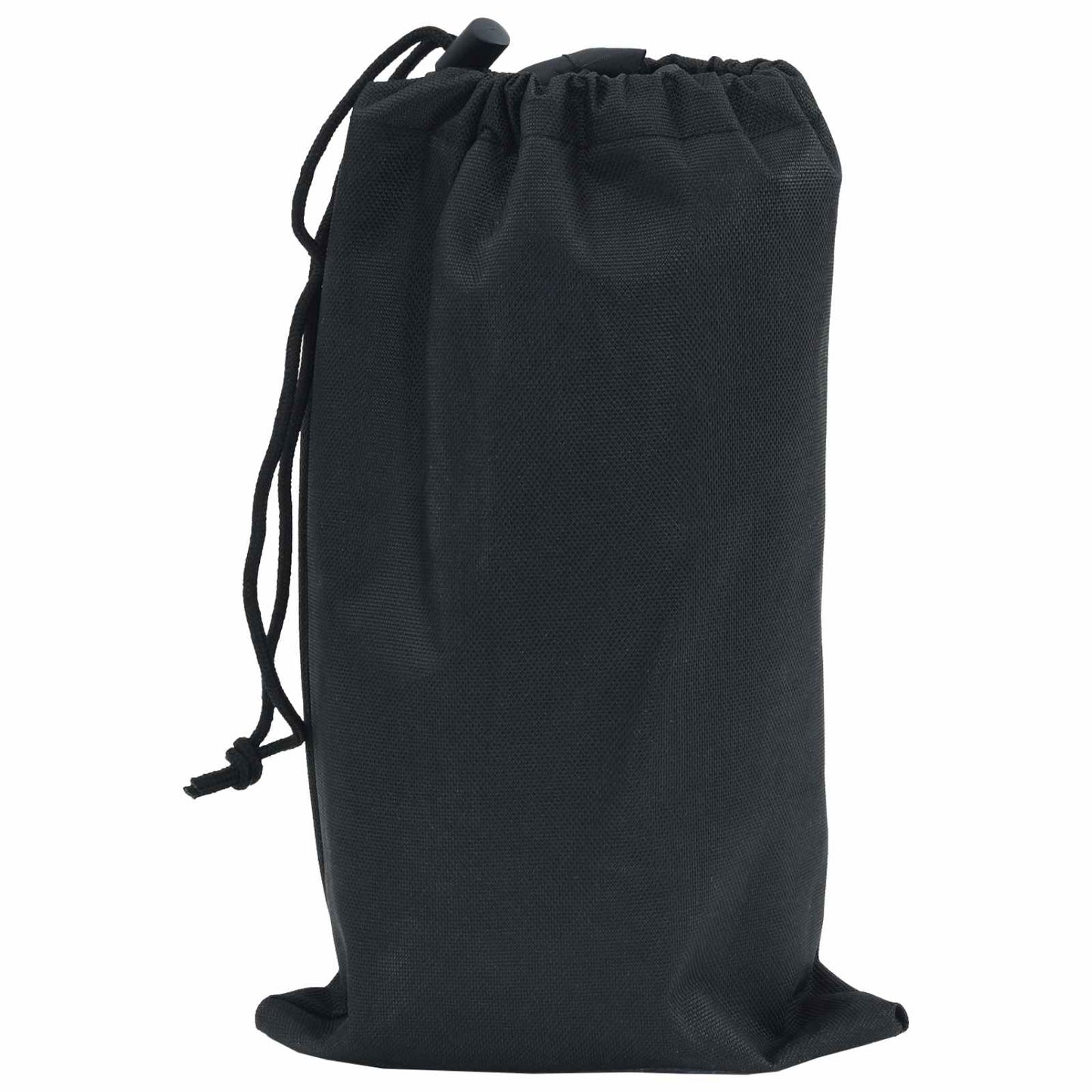 Table Cover Plain Black 122 x 72 x 15 cm Fabric