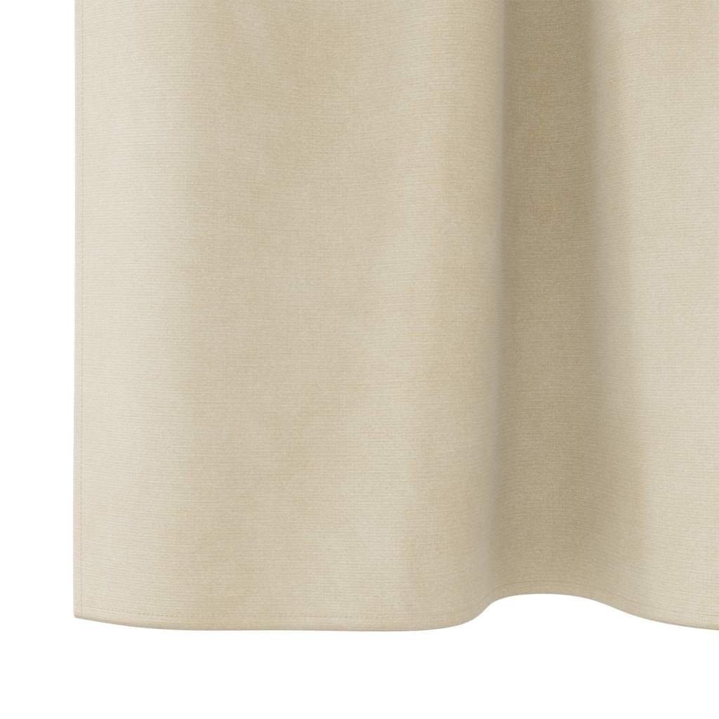 Blackout Curtains 2 pcs Cream 140 x 260 cm Velvet