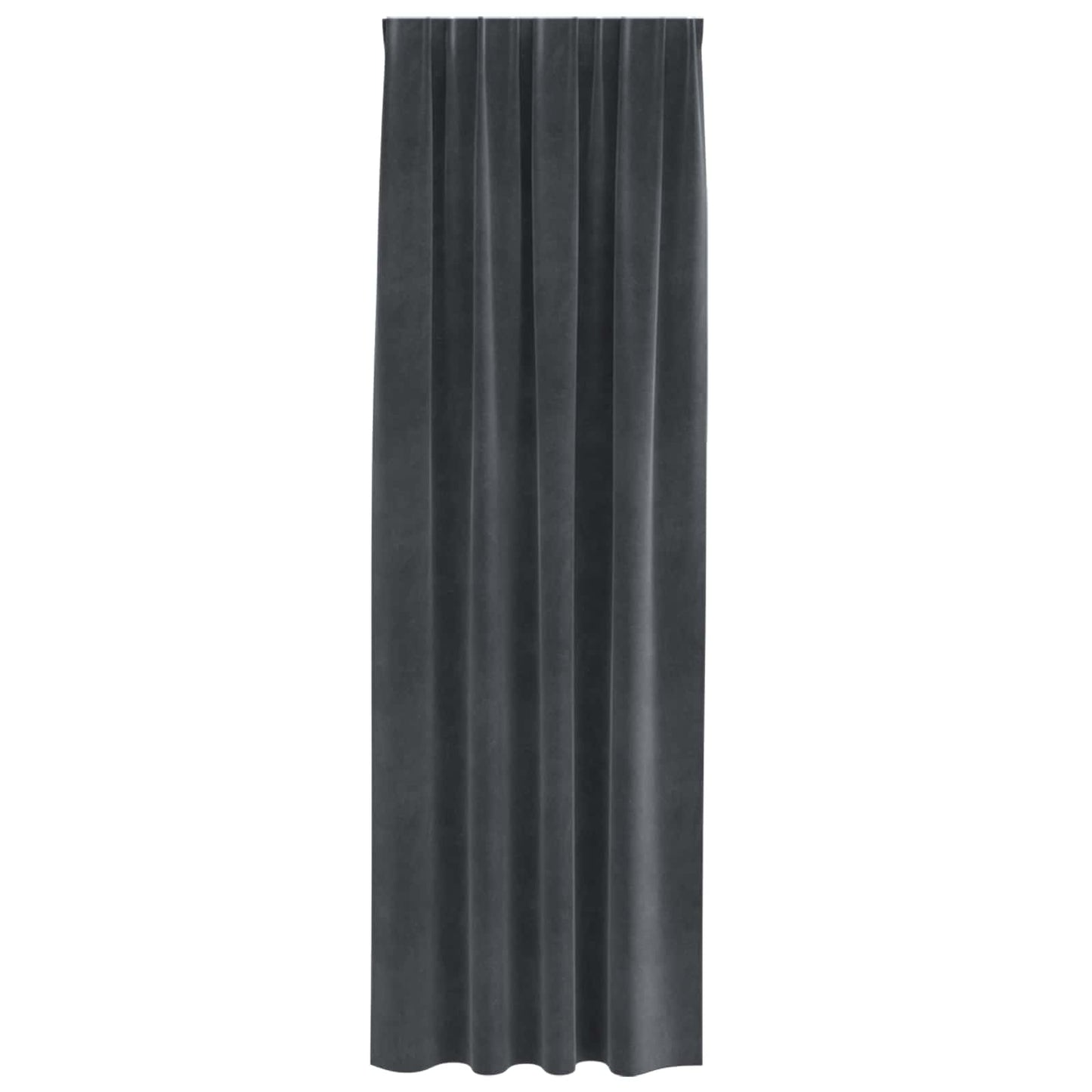 Blackout Curtains 2 pcs Light Grey 140 x 245 cm Velvet