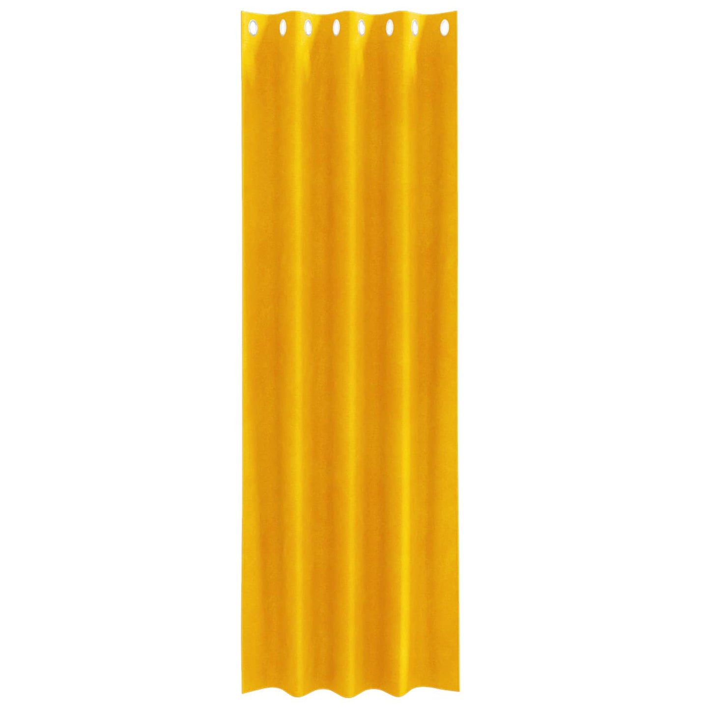 Blackout Curtains 2 pcs Mustard Yellow 140 x 245 cm Velvet