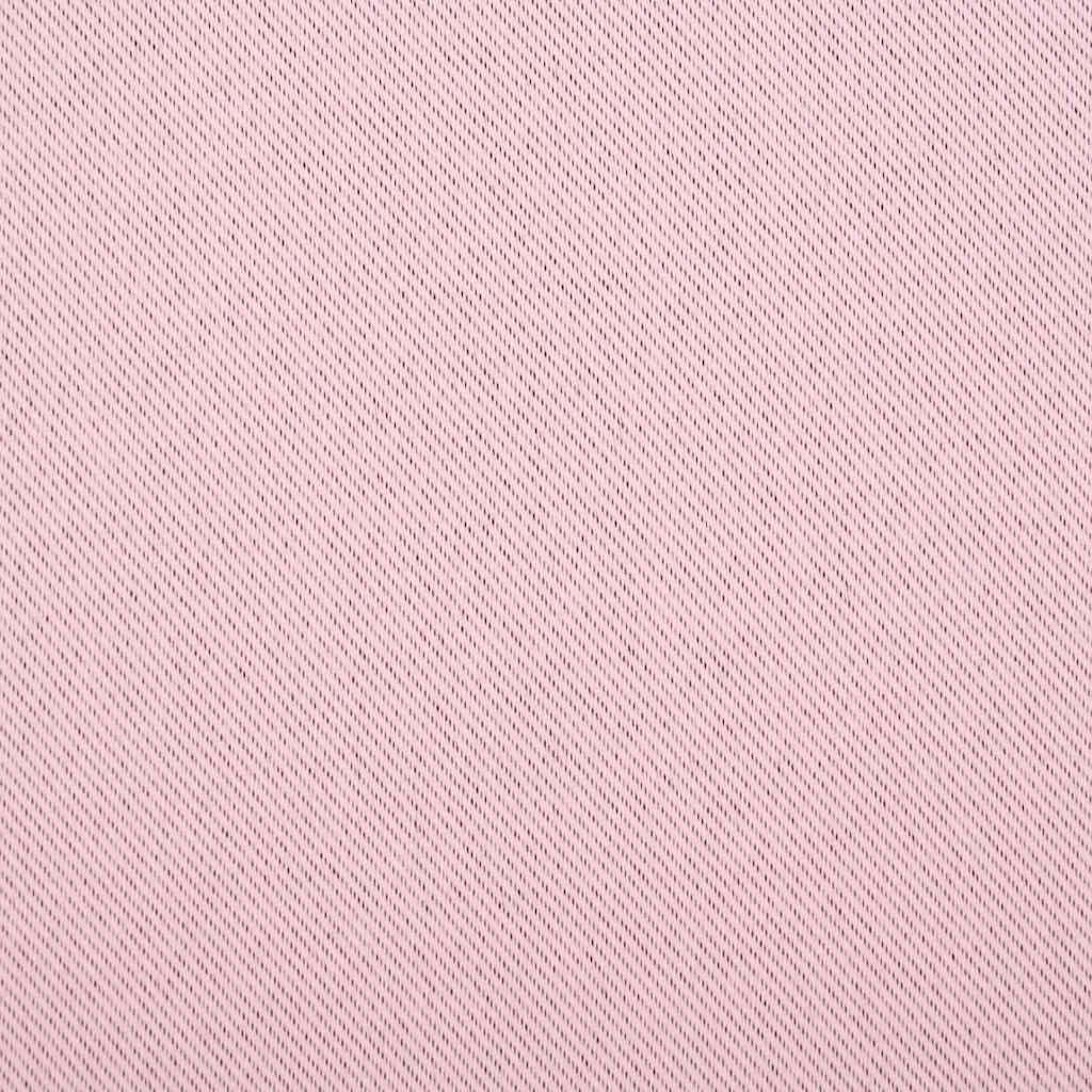 Blackout Curtains with Rings 2 pcs Baby Pink 175 x 140 cm