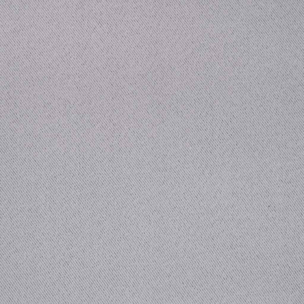 Blackout Curtains with Rings 2 pcs Metal Grey 245 x 140 cm