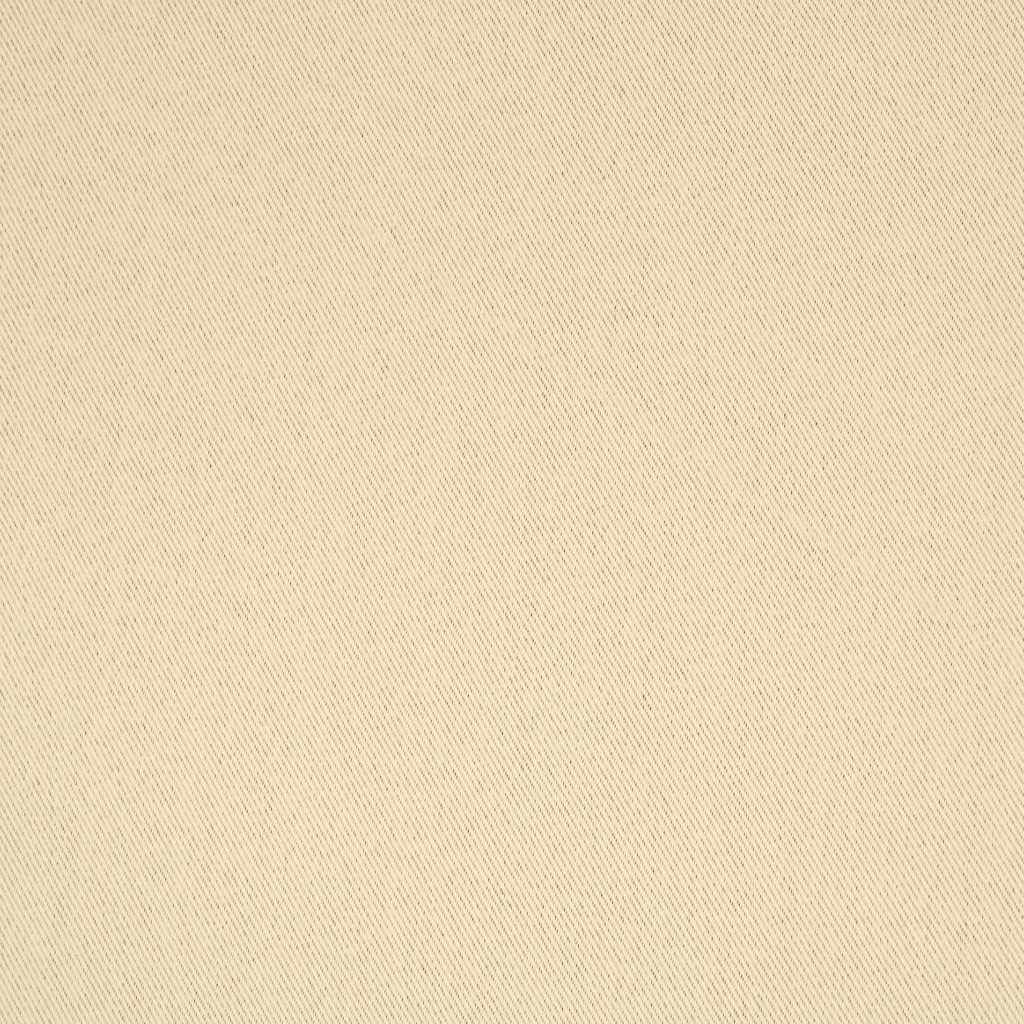 Blackout Curtains with Rings 2 pcs Cream 225 x 140 cm Polyester