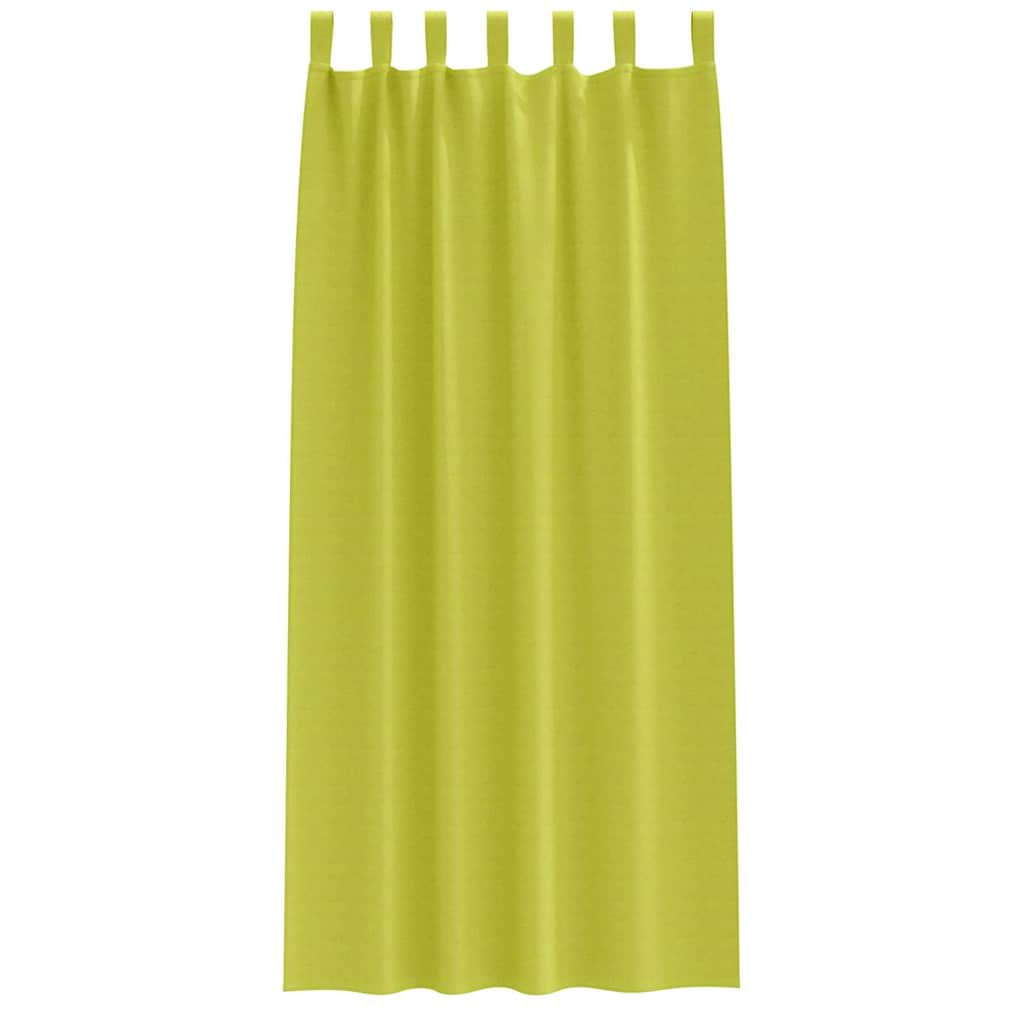 Blackout Curtains with Rings 2 pcs Green 245 x 140 cm Polyester