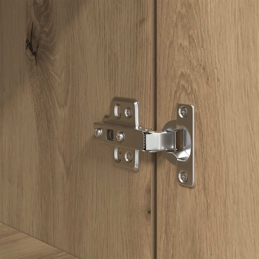 Bedside Cabinets 2 pcs Artisan Oak 39x35x65 cm Engineered Wood
