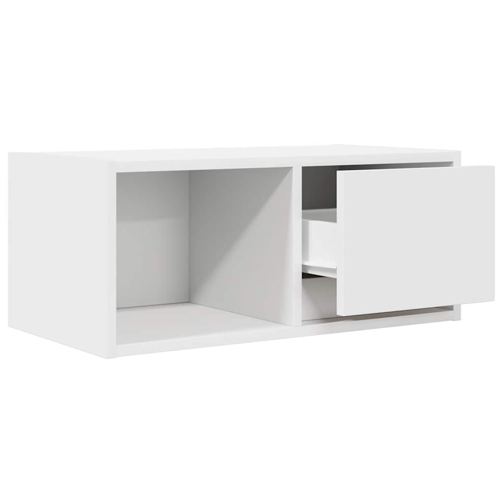 TV Cabinet White 60x31x25,5 cm Engineered Wood
