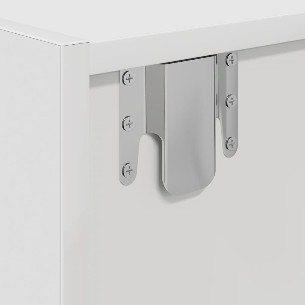 TV Cabinets 2 pcs White 60x31x25,5 cm Engineered Wood