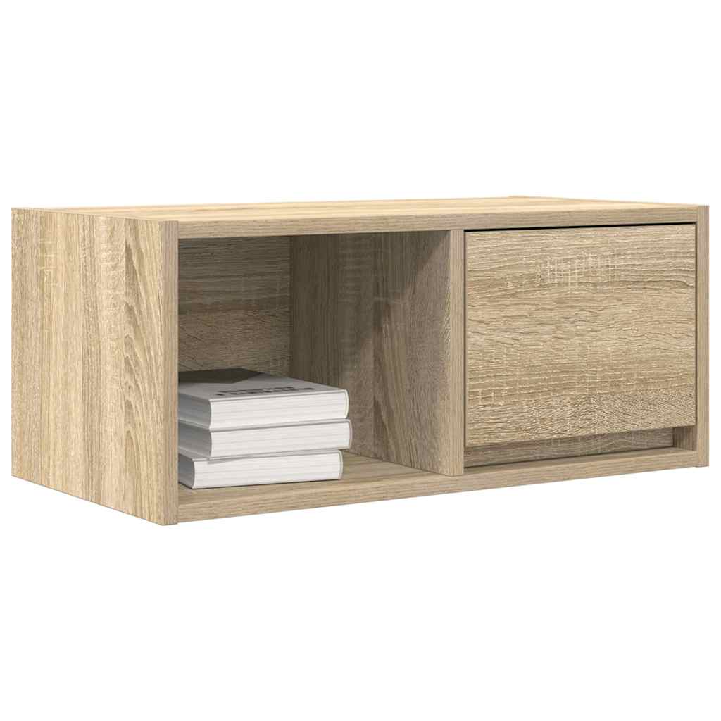 TV Cabinets 2 pcs Sonoma Oak 60x31x25,5 cm Engineered Wood
