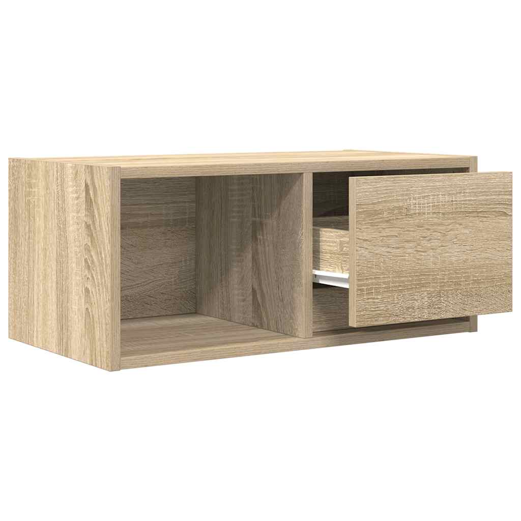 TV Cabinets 2 pcs Sonoma Oak 60x31x25,5 cm Engineered Wood