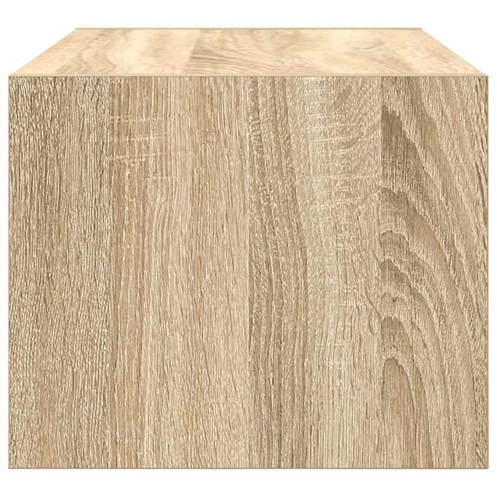 TV Cabinets 2 pcs Sonoma Oak 60x31x25,5 cm Engineered Wood