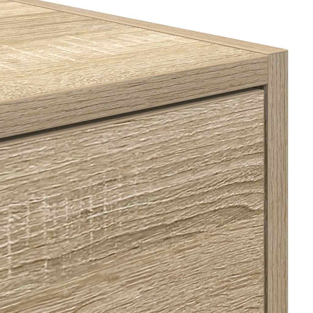 TV Cabinets 2 pcs Sonoma Oak 60x31x25,5 cm Engineered Wood