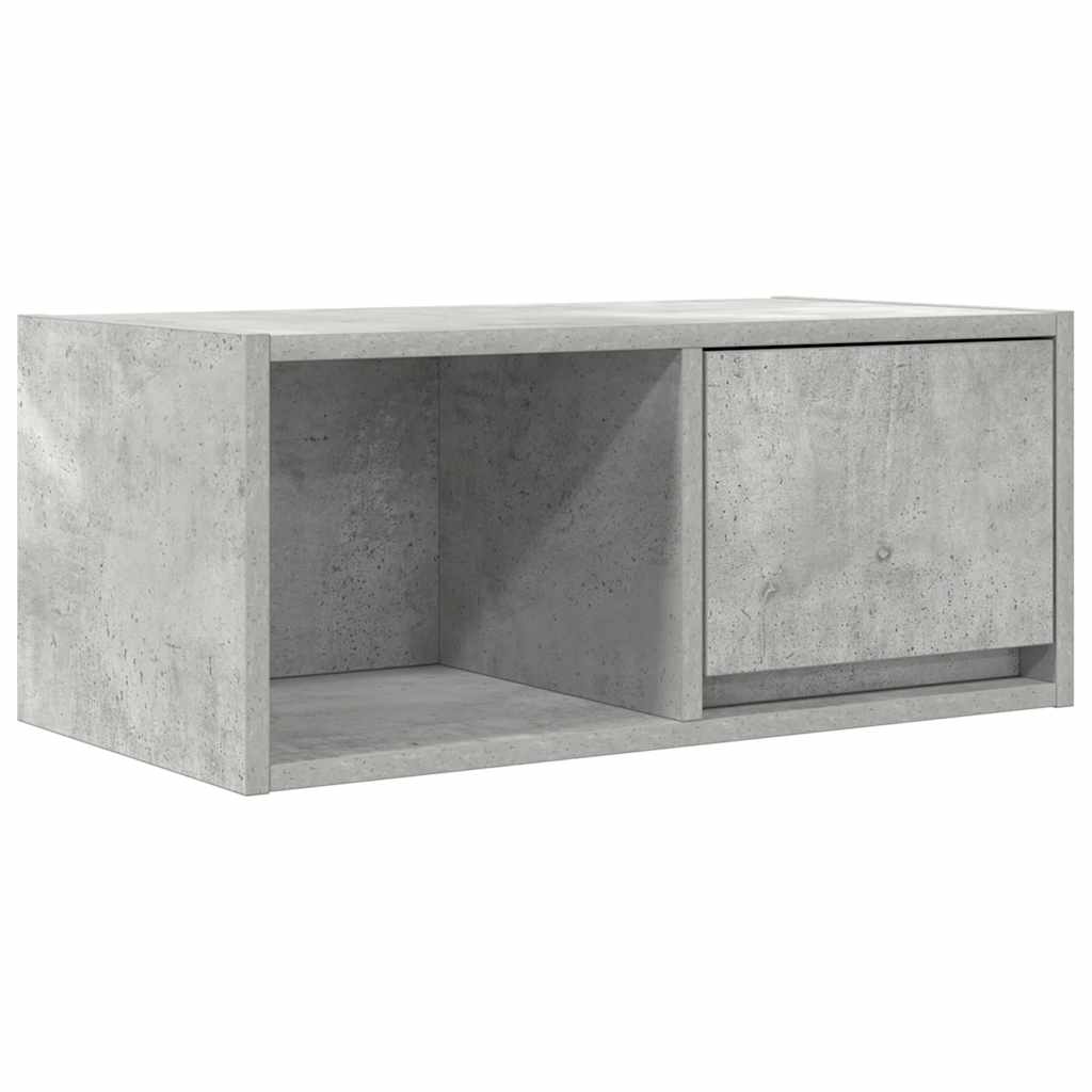 TV Cabinet Concrete Grey 60x31x25,5 cm Engineered Wood