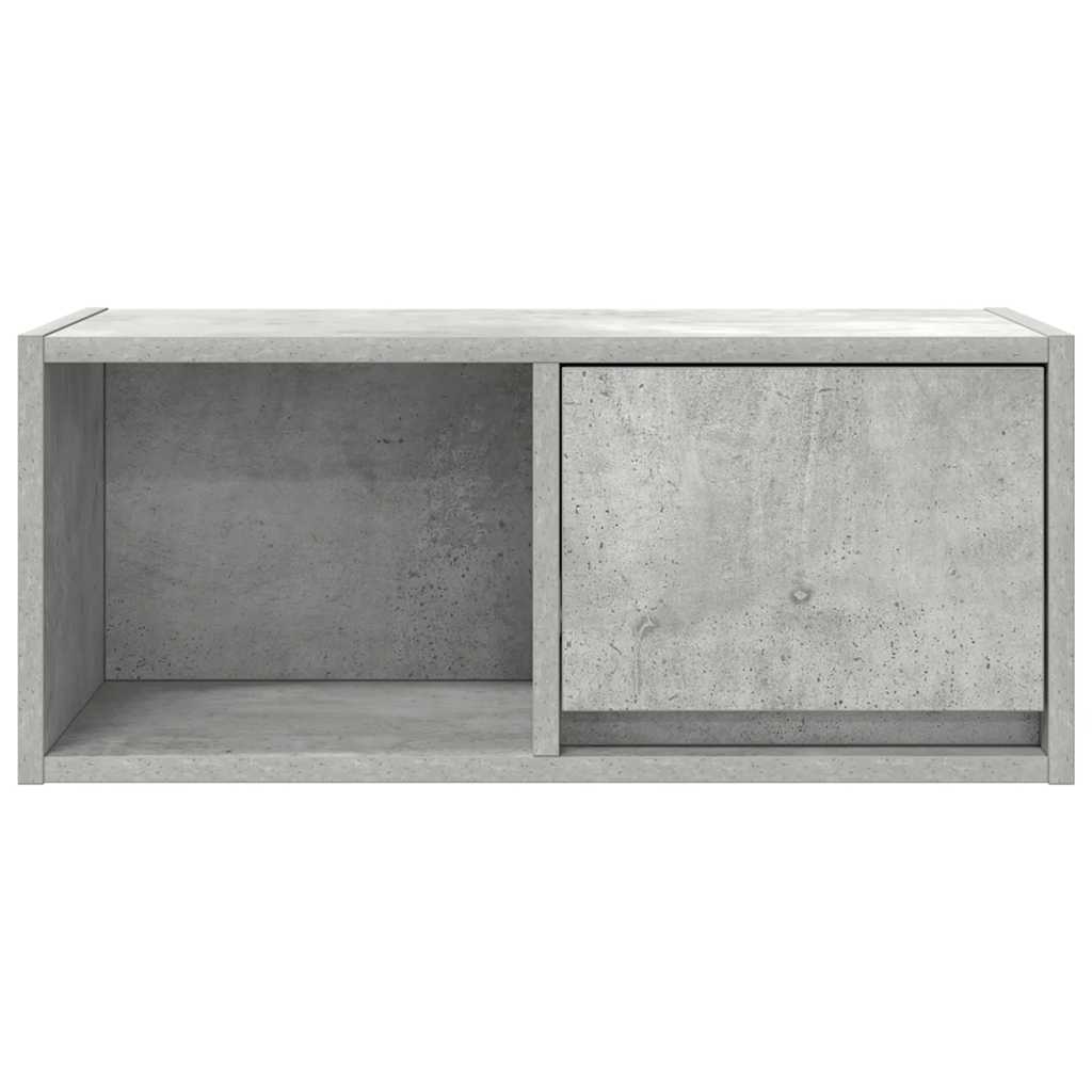 TV Cabinet Concrete Grey 60x31x25,5 cm Engineered Wood