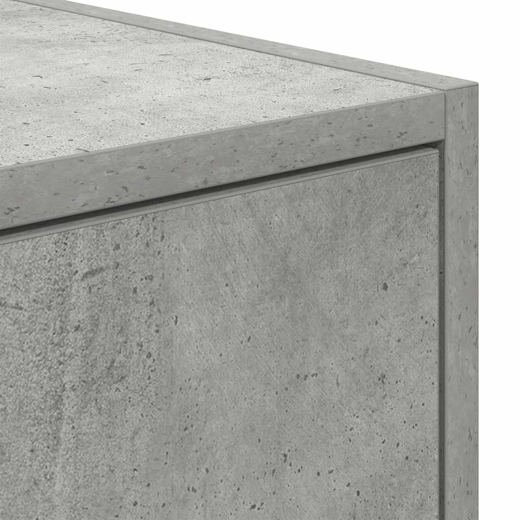 TV Cabinet Concrete Grey 60x31x25,5 cm Engineered Wood