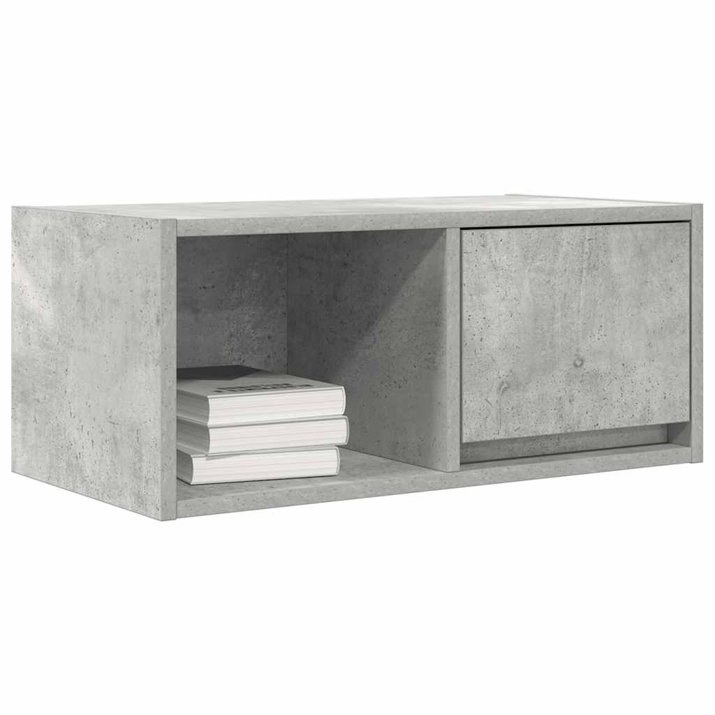 TV Cabinets 2 pcs Concrete Grey 60x31x25,5 cm Engineered Wood