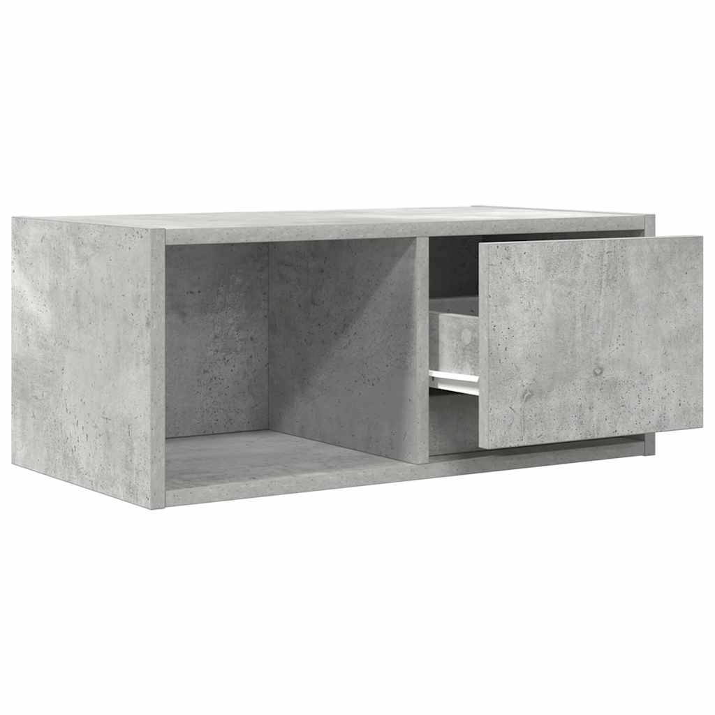 TV Cabinets 2 pcs Concrete Grey 60x31x25,5 cm Engineered Wood