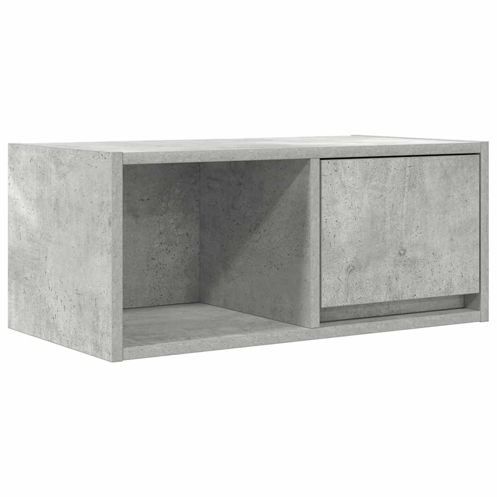TV Cabinets 2 pcs Concrete Grey 60x31x25,5 cm Engineered Wood