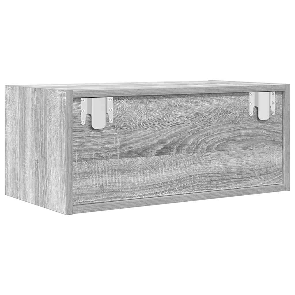 TV Cabinet Grey Sonoma 60x31x25,5 cm Engineered Wood