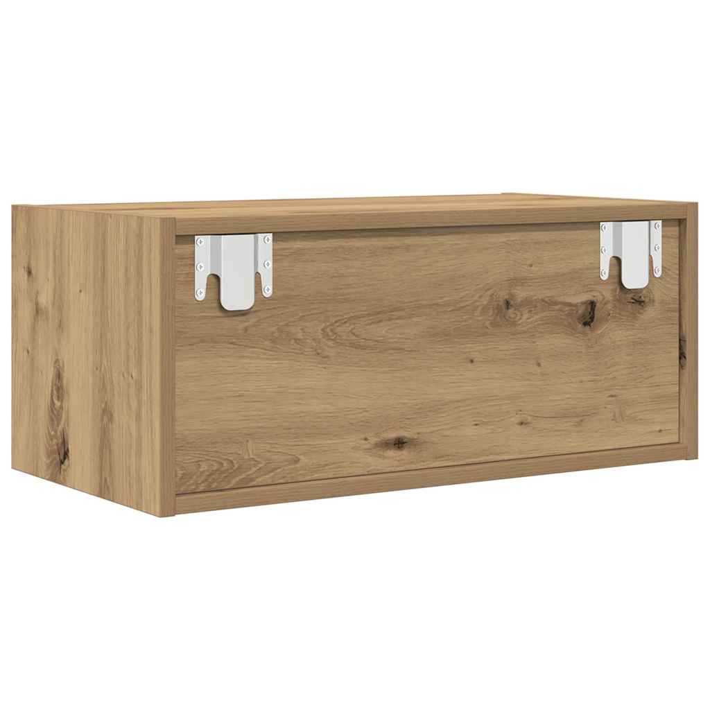 TV Cabinets 2 pcs Artisan Oak 60x31x25,5 cm Engineered Wood