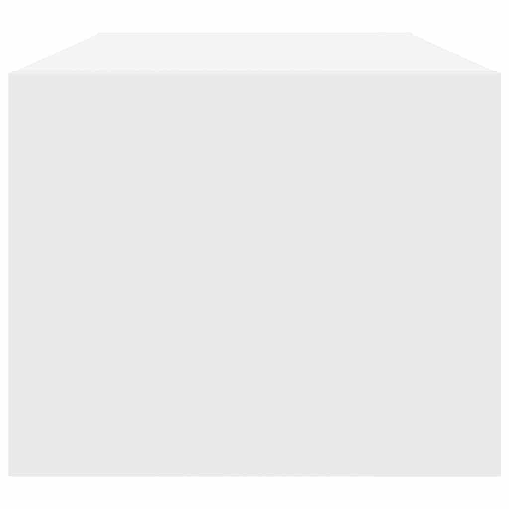 TV Cabinet White 80x31x25,5 cm Engineered Wood
