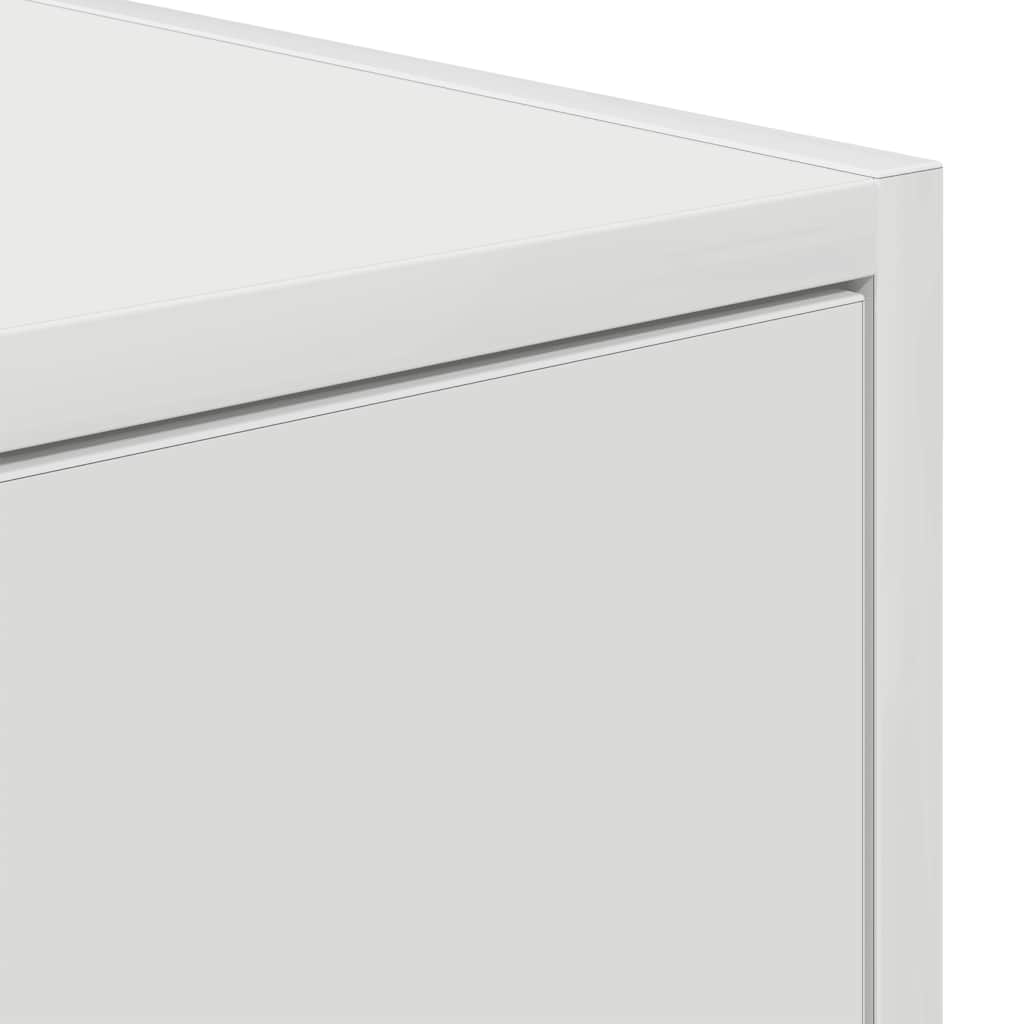 TV Cabinet White 80x31x25,5 cm Engineered Wood