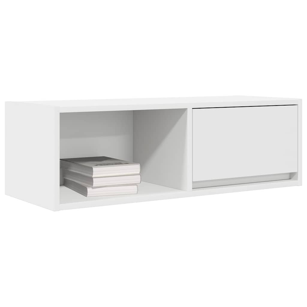 TV Cabinets 2 pcs White 80x31x25.5 cm Engineered Wood