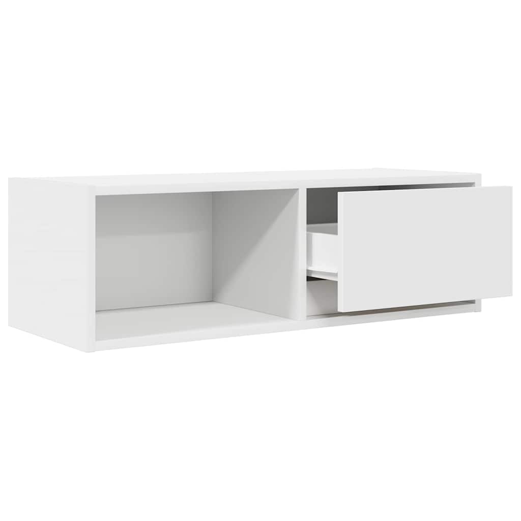 TV Cabinets 2 pcs White 80x31x25,5 cm Engineered Wood