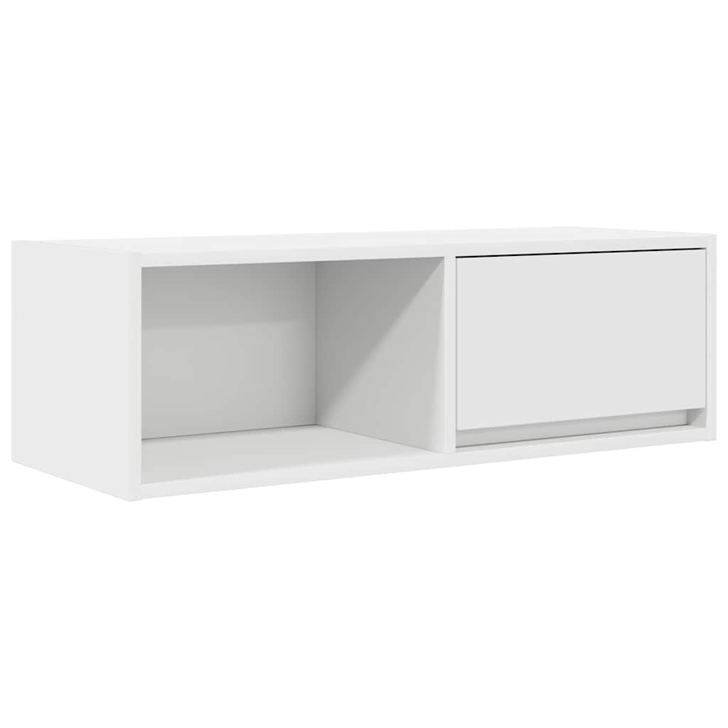 TV Cabinets 2 pcs White 80x31x25,5 cm Engineered Wood