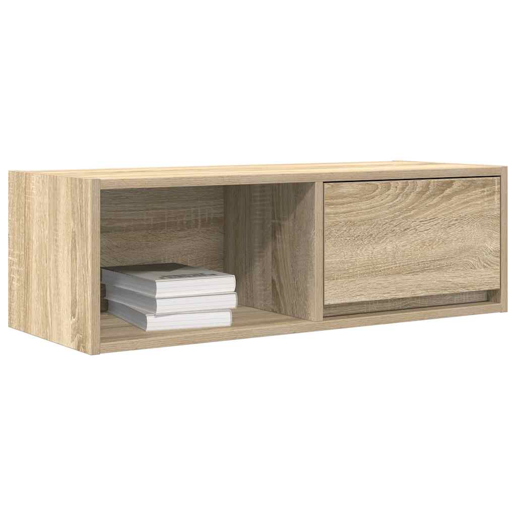 TV Cabinets 2 pcs Sonoma Oak 80x31x25,5 cm Engineered Wood