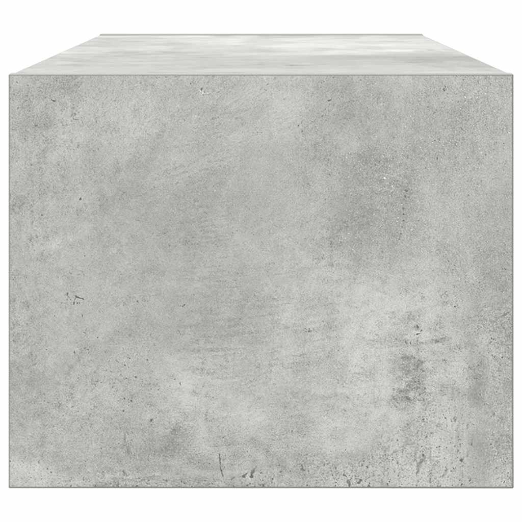 TV Cabinet Concrete Grey 80x31x25,5 cm Engineered Wood