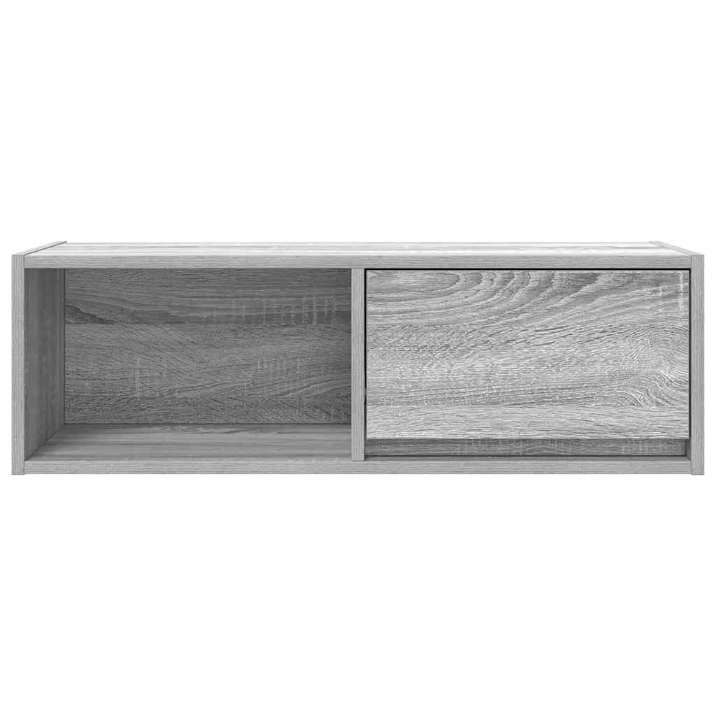 TV Cabinet Grey Sonoma 80x31x25,5 cm Engineered Wood