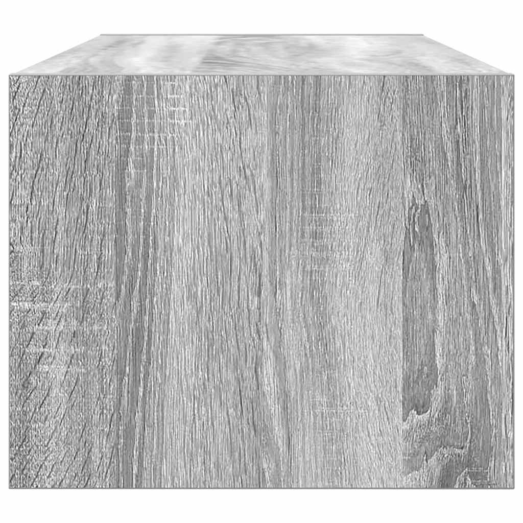 TV Cabinet Grey Sonoma 80x31x25,5 cm Engineered Wood