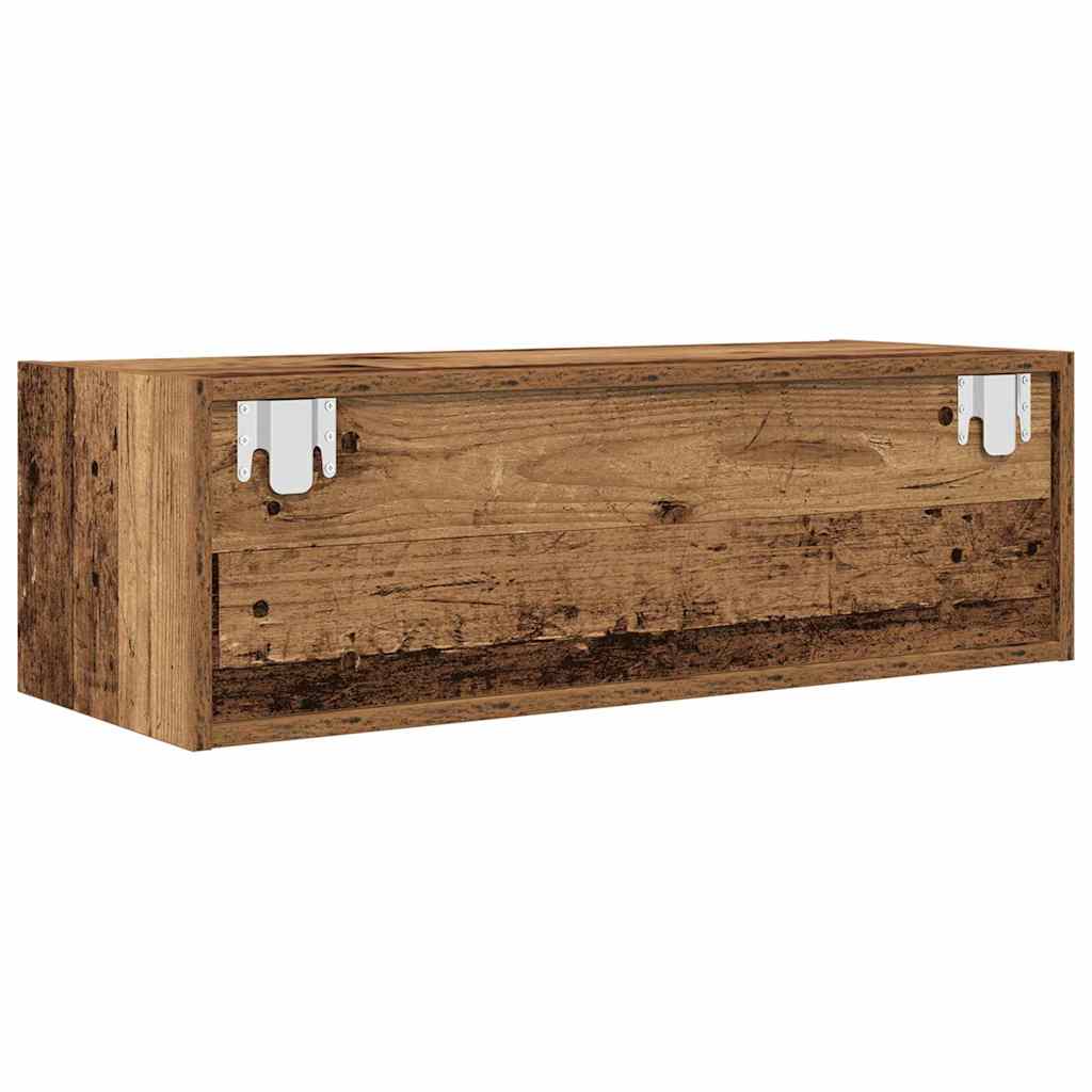 TV Cabinets 2 pcs Old Wood 80x31x25.5 cm Engineered Wood