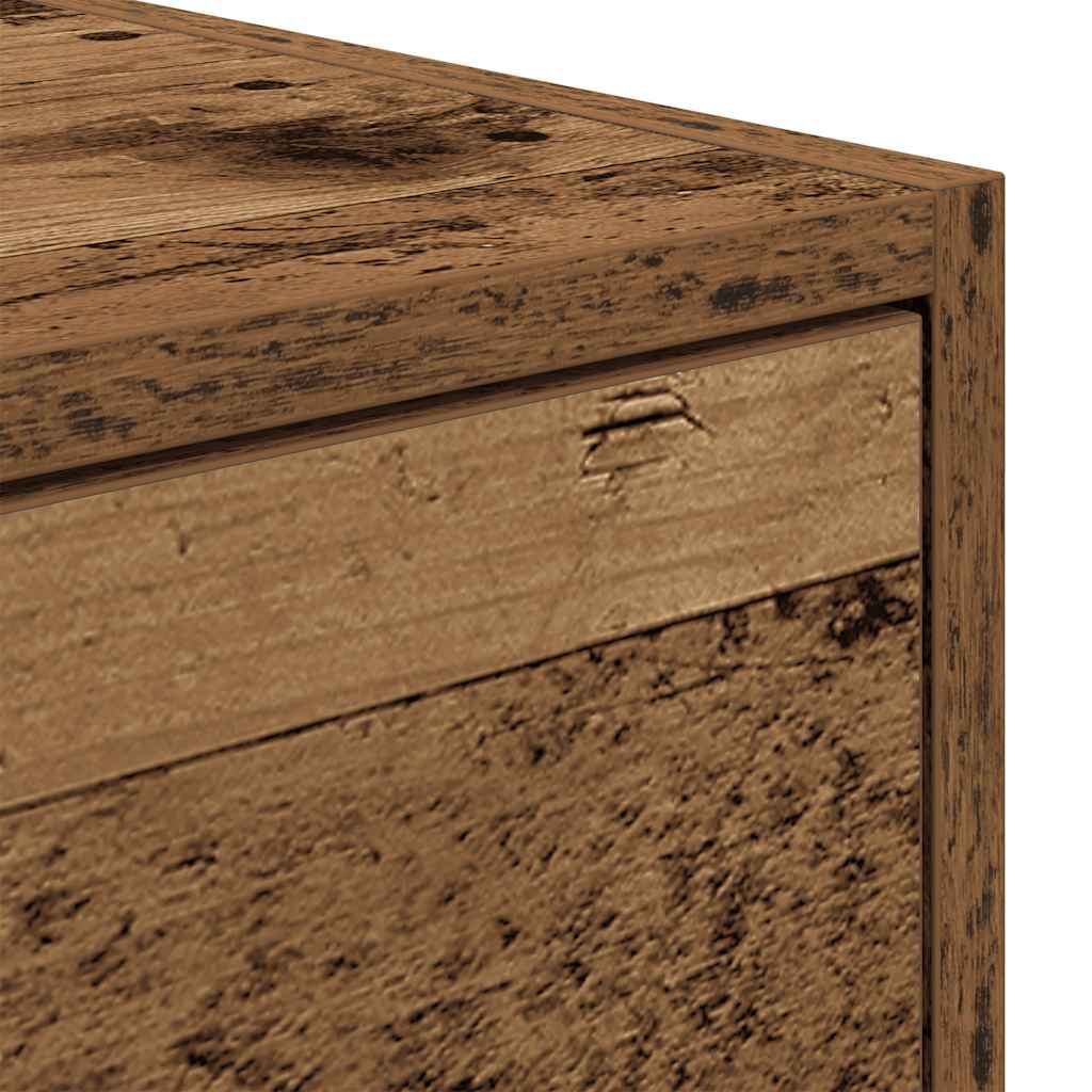TV Cabinets 2 pcs Old Wood 80x31x25,5 cm Engineered Wood