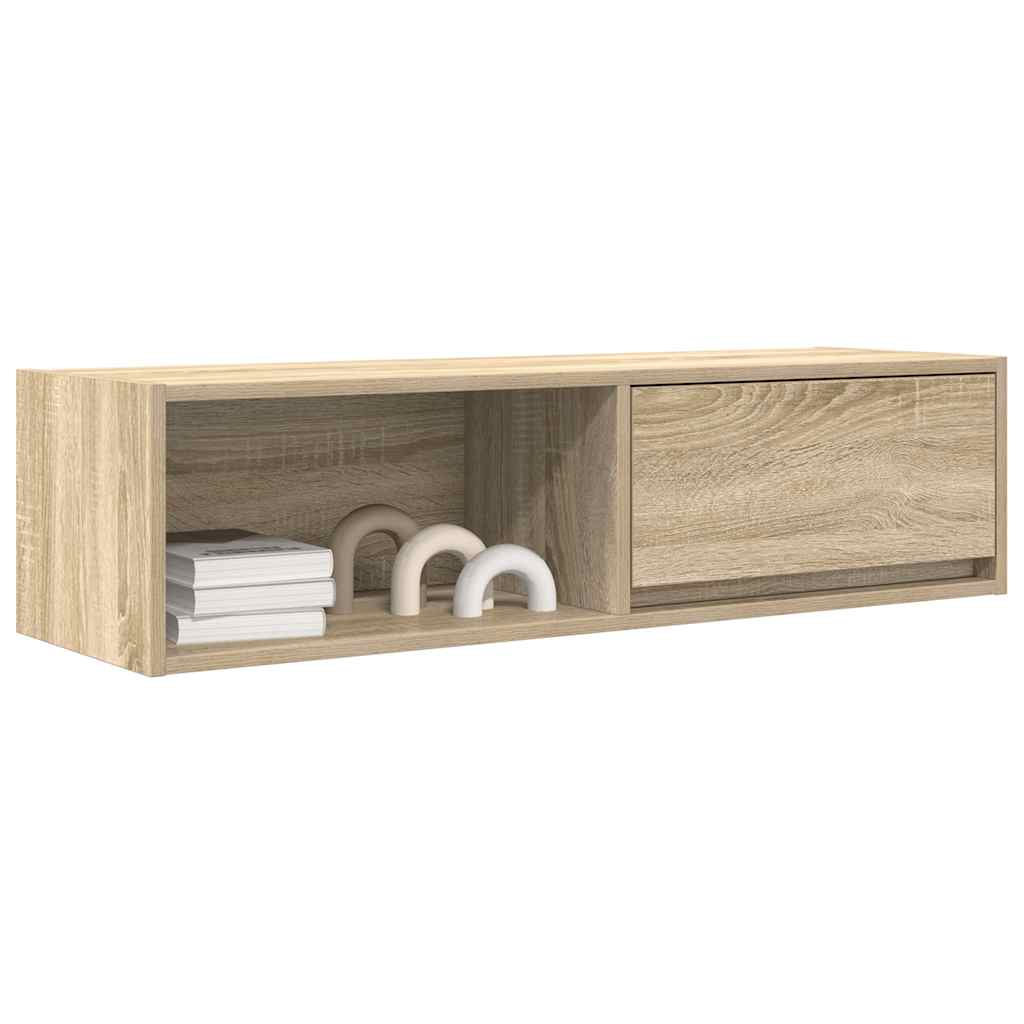 TV Cabinet Sonoma Oak 100x31x25,5 cm Engineered Wood