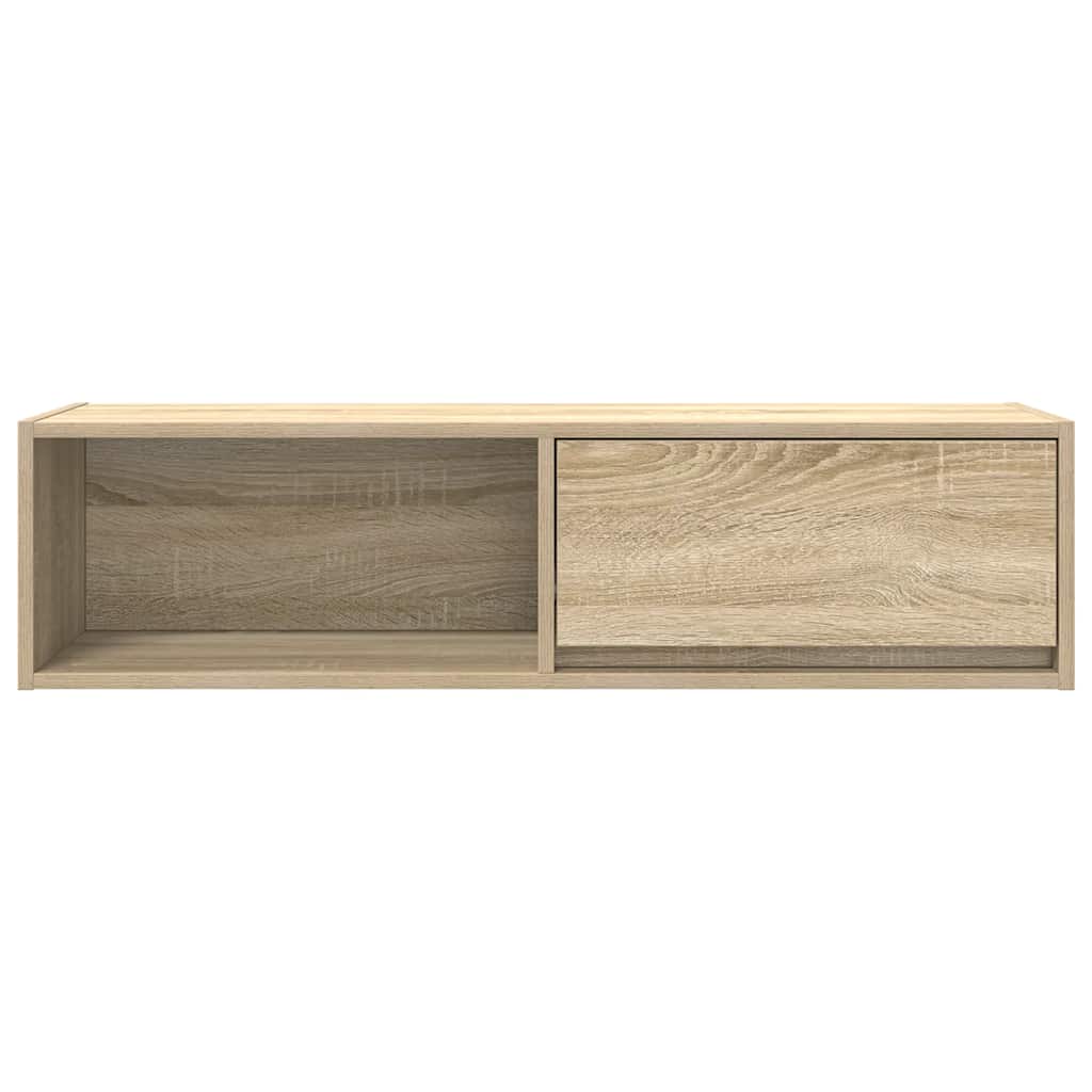 TV Cabinets 2 pcs Sonoma Oak 100x31x25.5 cm Engineered Wood