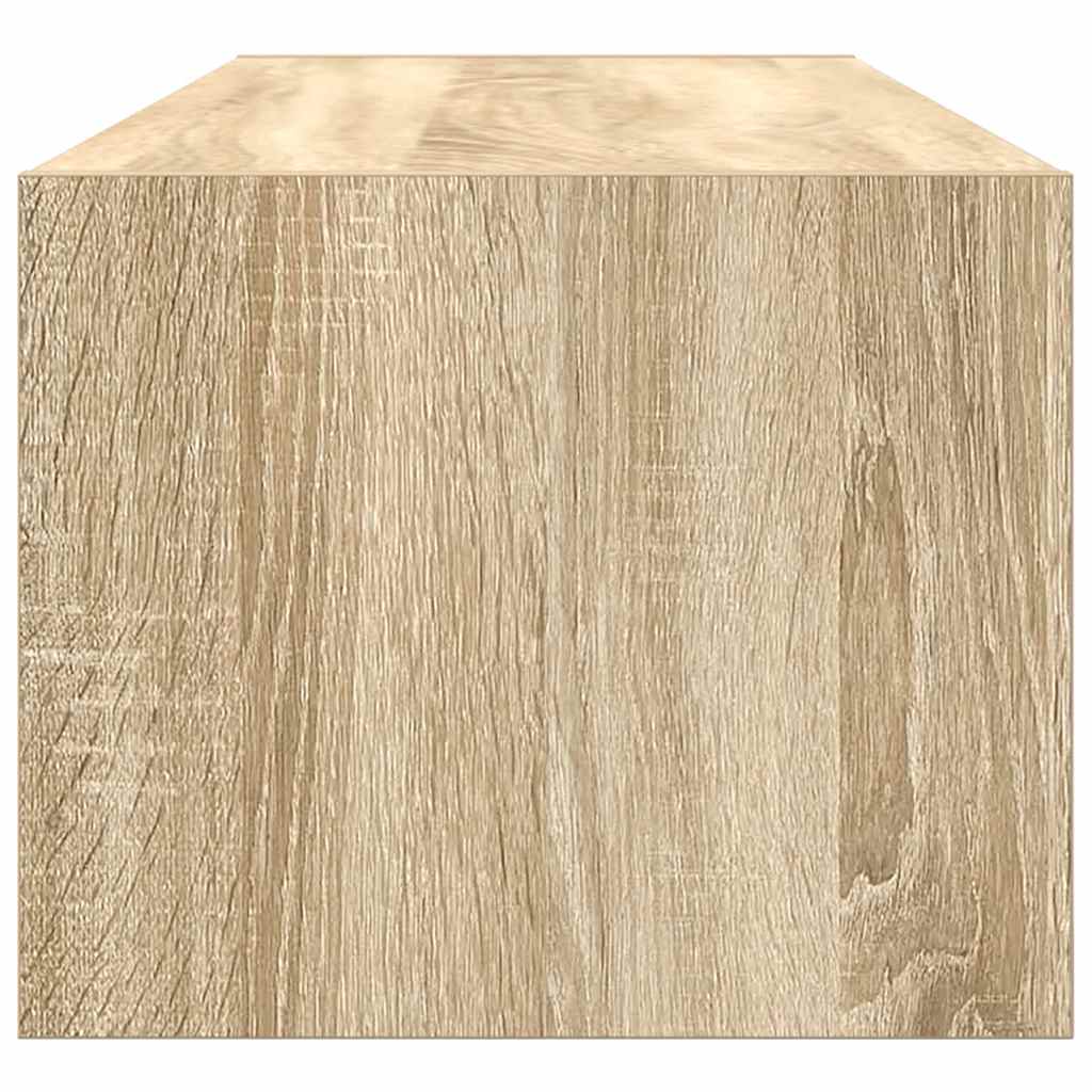 TV Cabinets 2 pcs Sonoma Oak 100x31x25,5 cm Engineered Wood