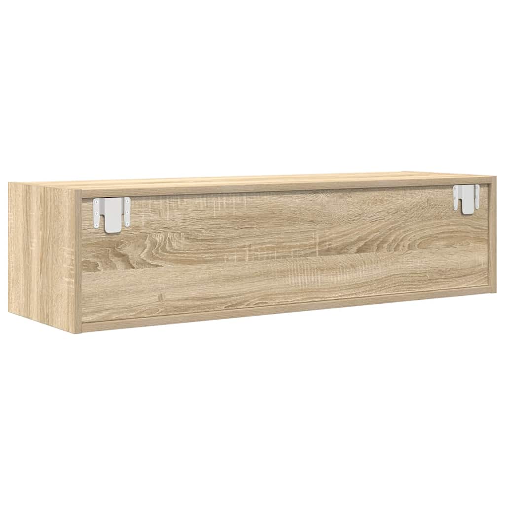 TV Cabinets 2 pcs Sonoma Oak 100x31x25.5 cm Engineered Wood