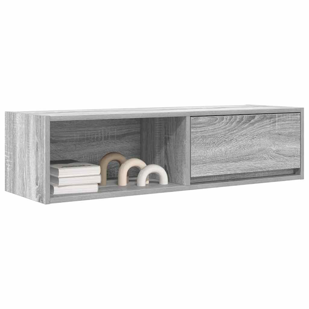 TV Cabinet Grey Sonoma 100x31x25,5 cm Engineered Wood