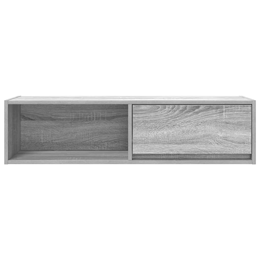 TV Cabinets 2 pcs Grey Sonoma 100x31x25,5 cm Engineered Wood